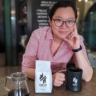 Lucia Ng pour over coffee